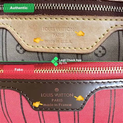 real vs fake louis vuitton neverfull mm|authenticating louis vuitton.